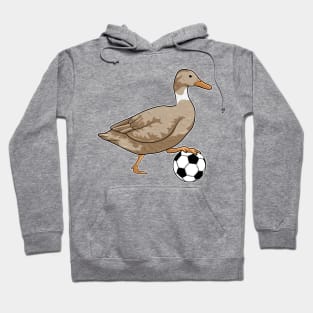 Duck Soccer player Soccer Hoodie